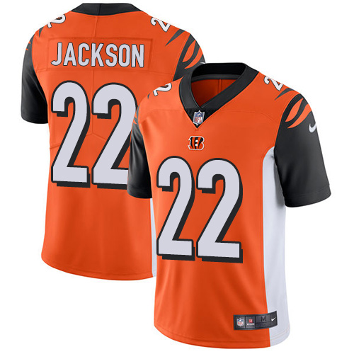 Nike Bengals #22 William Jackson Orange Alternate Men's Stitched NFL Vapor Untouchable Limited Jersey
